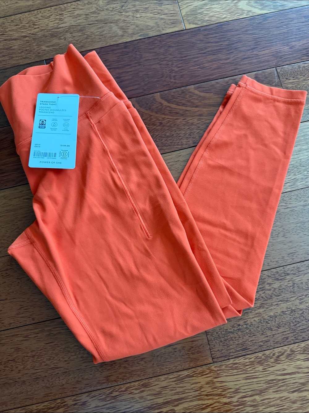 Athleta trancend stash tight - medium leggings NWT